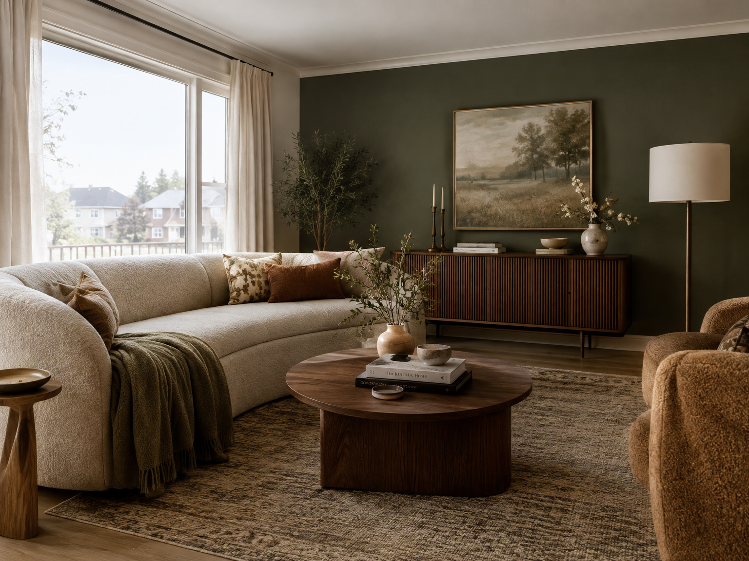 Designed living room