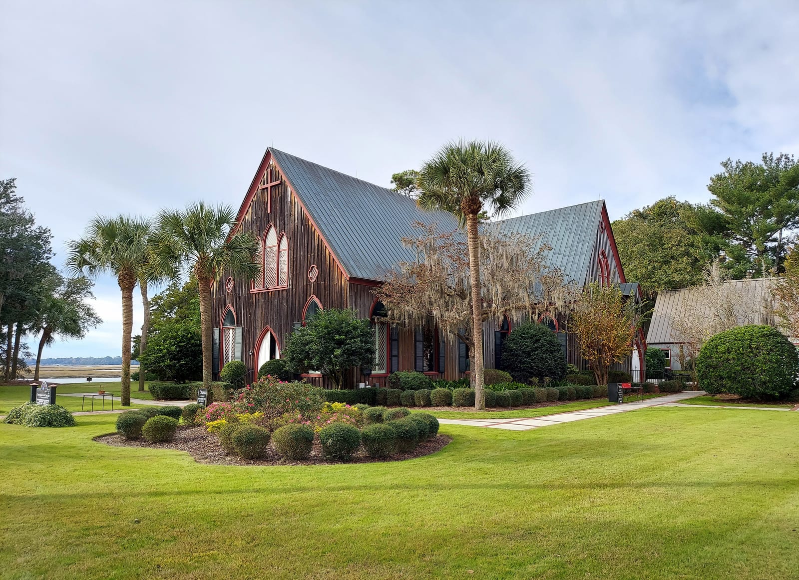 The Church of the Cross in historic Bluffton, South Carolina