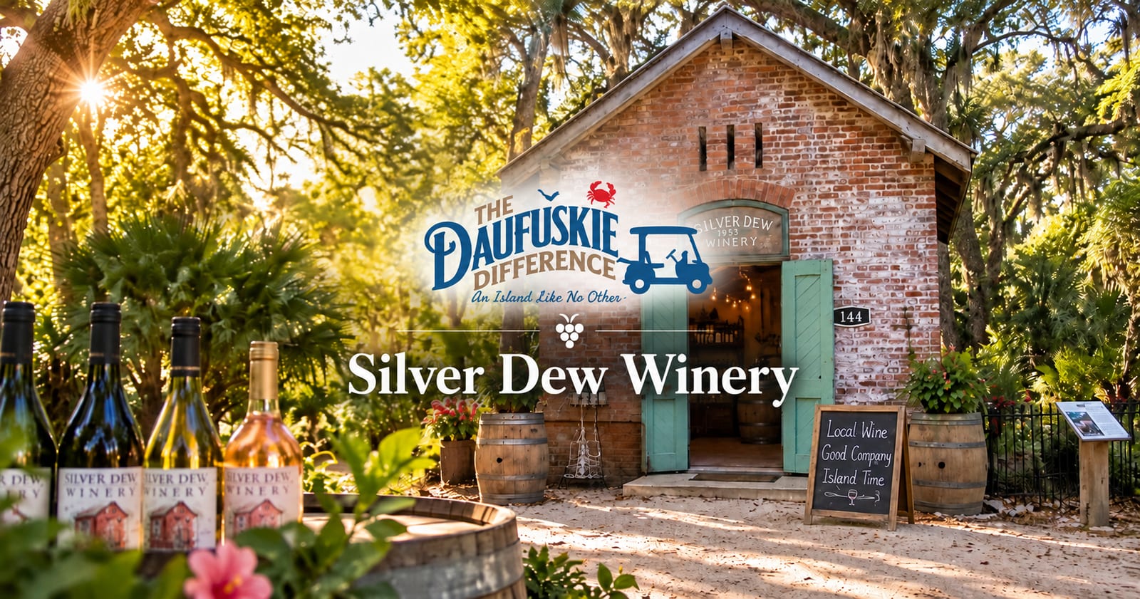Silver Dew Winery on Daufuskie Island