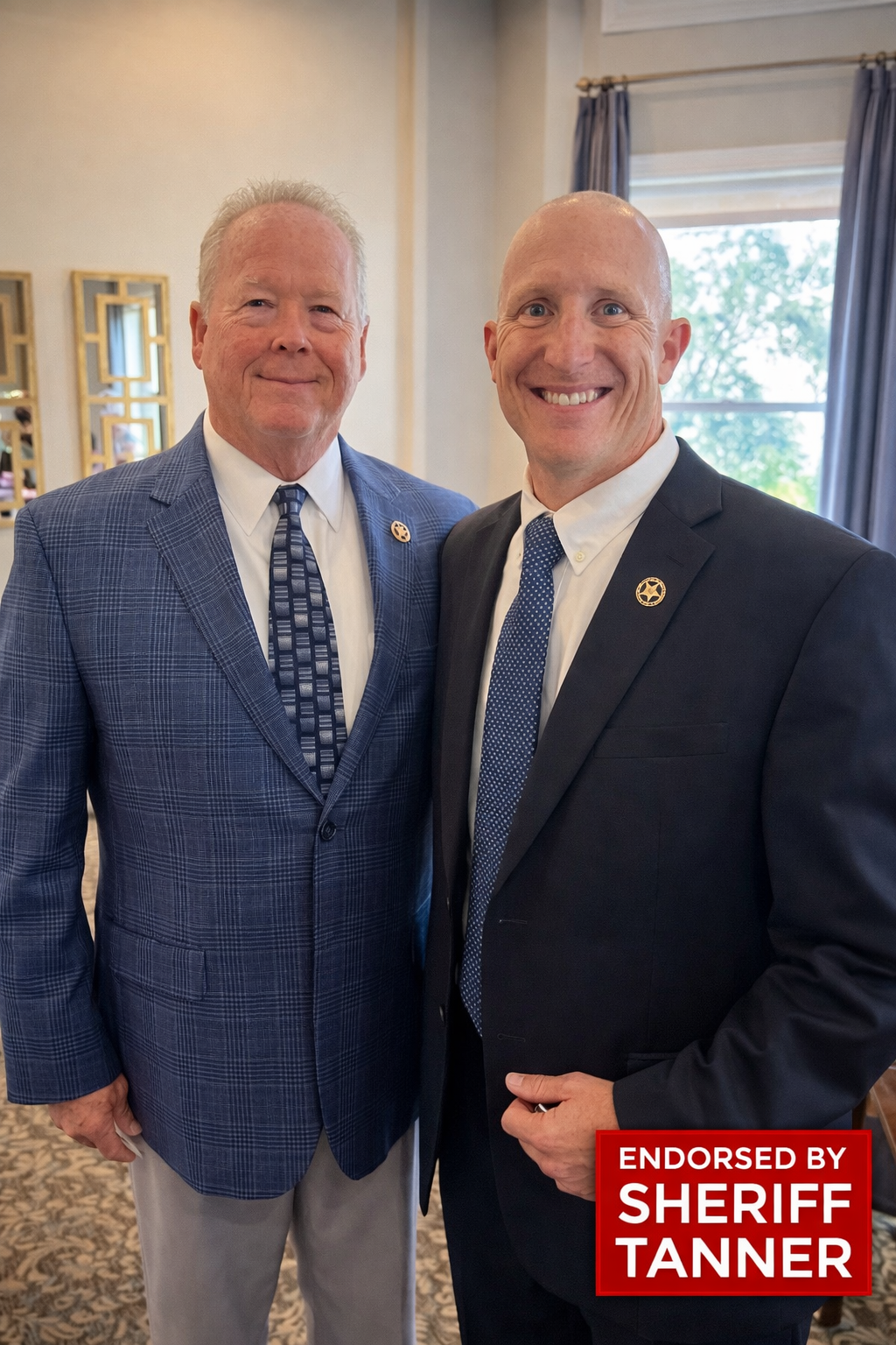 Sheriff Tanner endorsement photo