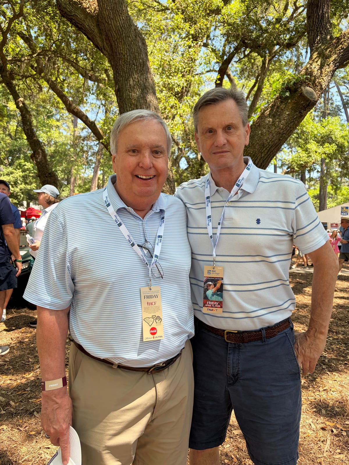 Kraig Gordon with Senator Tom Davis