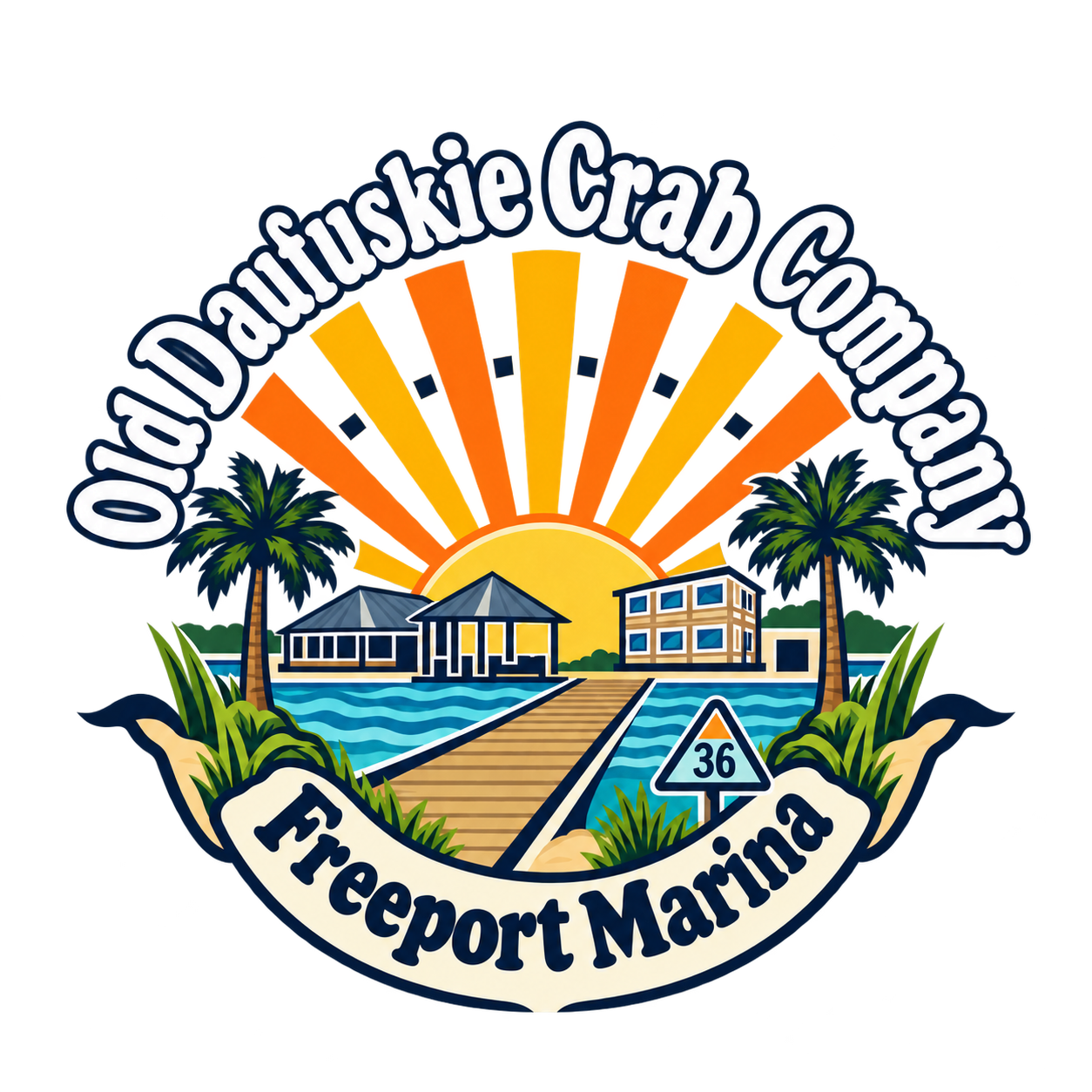Old Daufuskie Crab Company logo