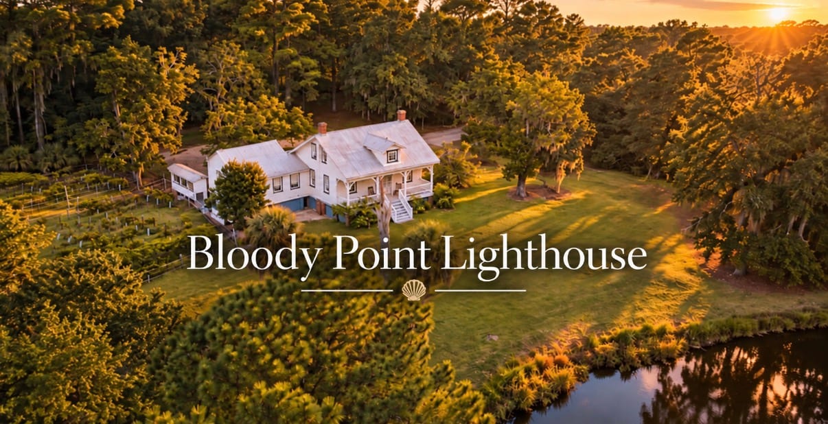 Bloody Point Lighthouse on Daufuskie Island